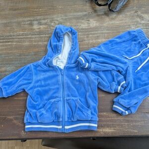 Ralph Lauren Vibrant Blue Kids Track suit
